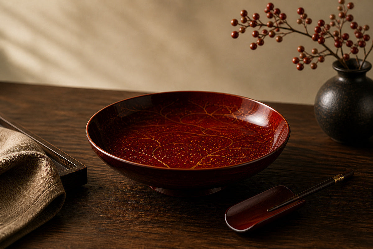 Lacquered Tea Objects