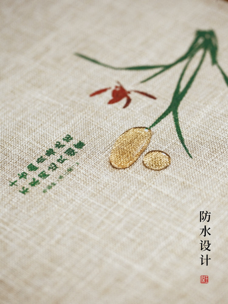 Chinese Tea Mat No. 3 for Gongfu Tea Table