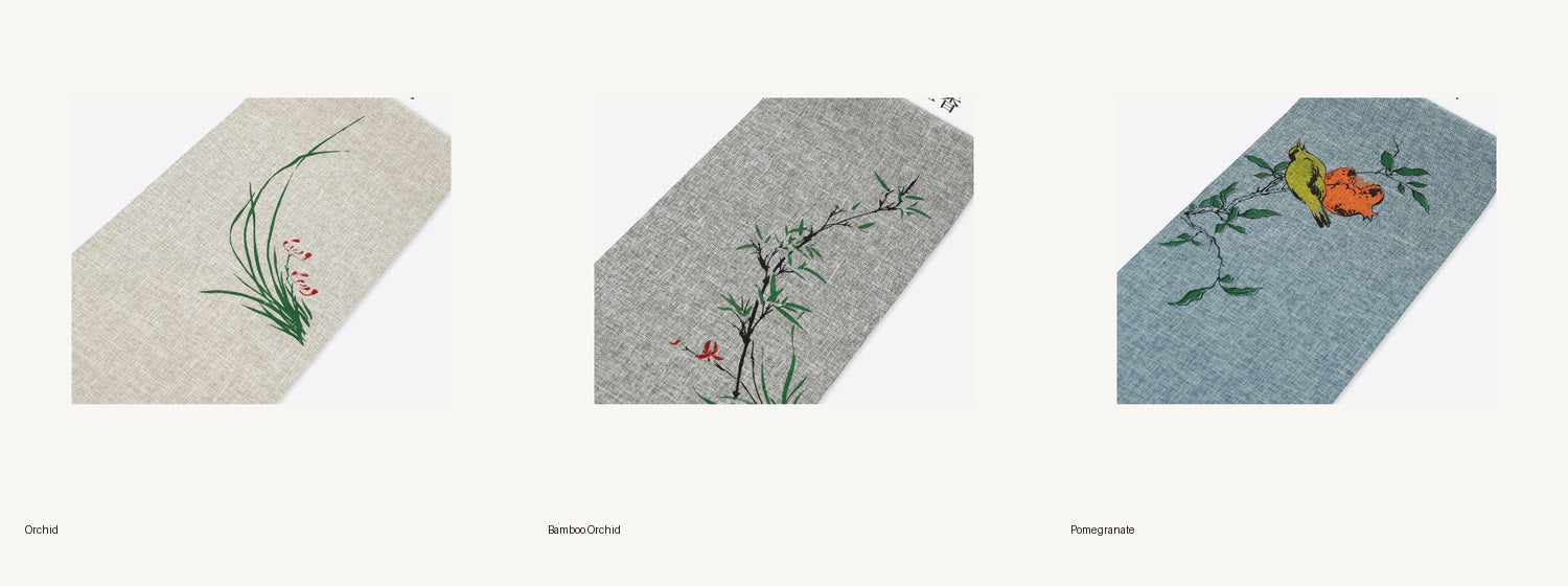 Chinese Tea Mat for Gongfu Table 7 - all SKC options