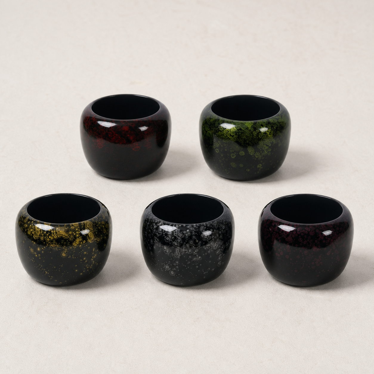Chinese Tea Accessory - 漆器-玄珠水方