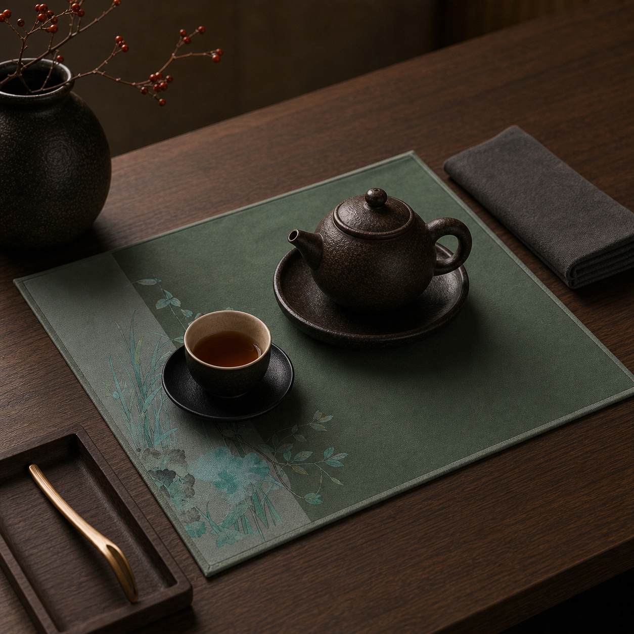 Chinese Tea Cloth for Ceremony 3