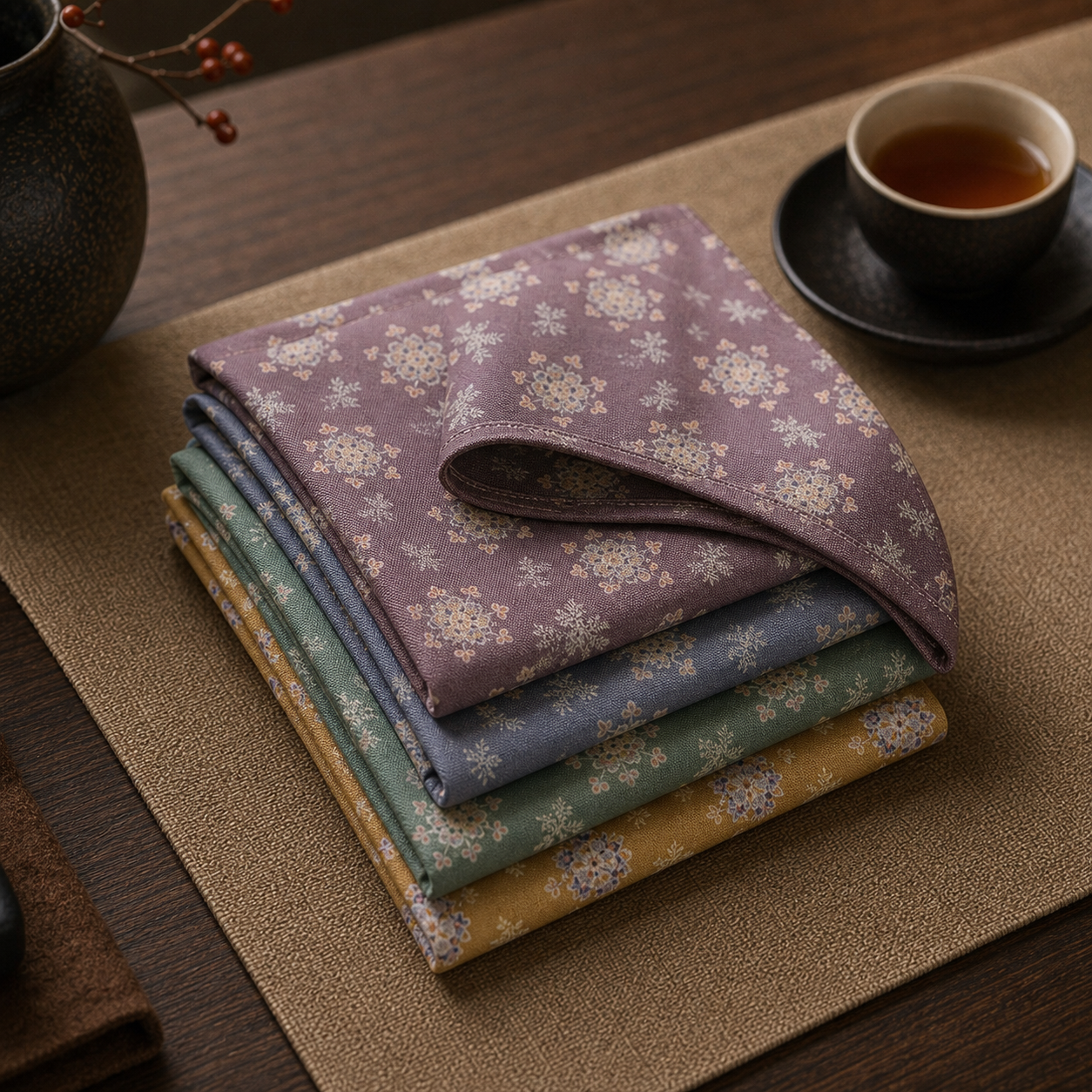 Chinese Tea Cloth for Ceremony 5