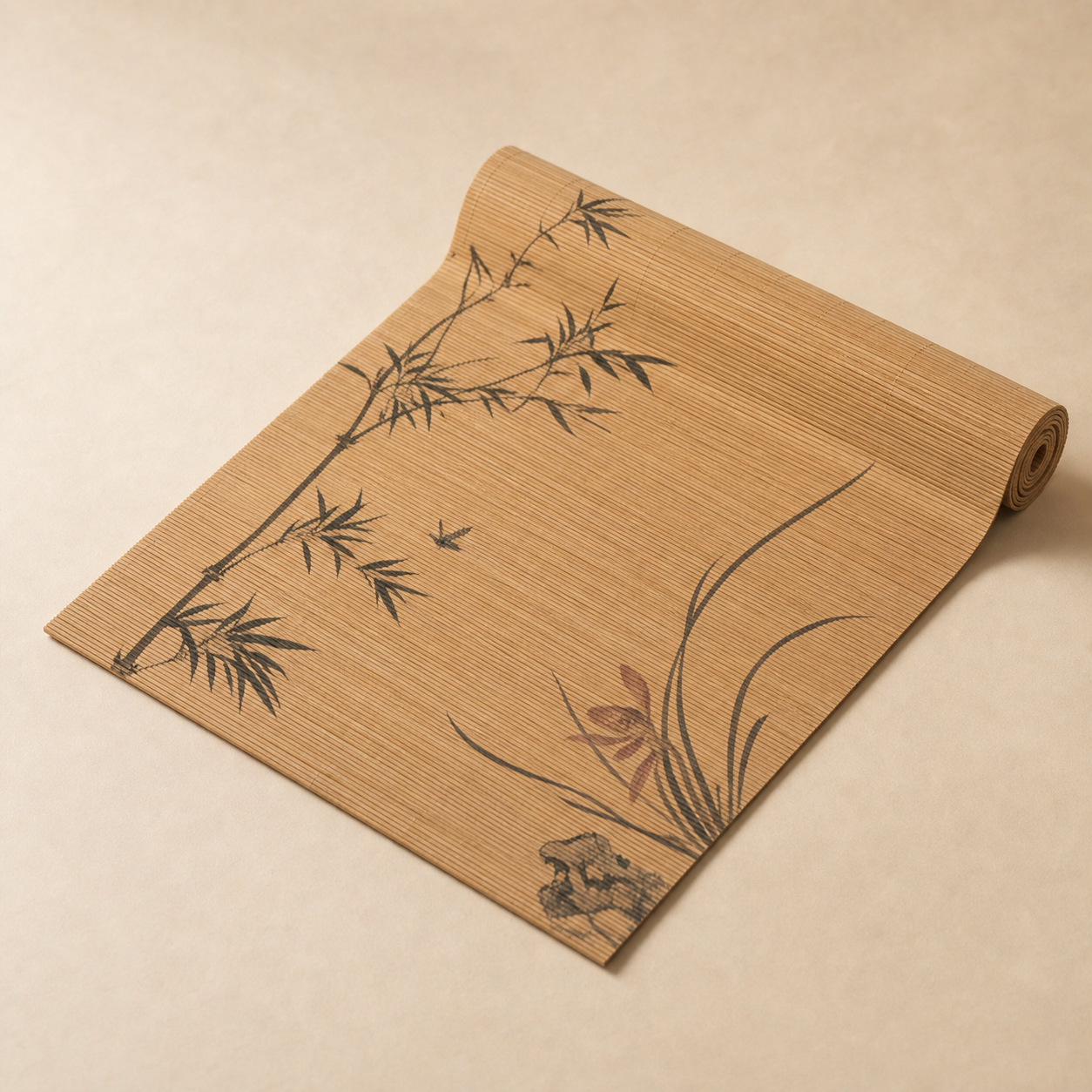 Bamboo Chinese Tea Mat for Gongfu Table