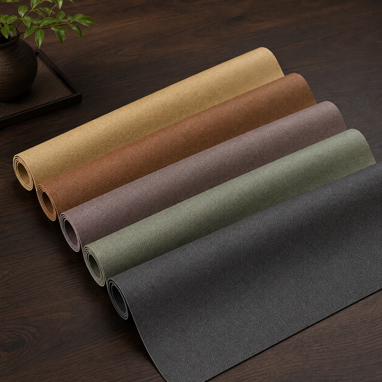 Leather Chinese Tea Mat for Gongfu Table 2