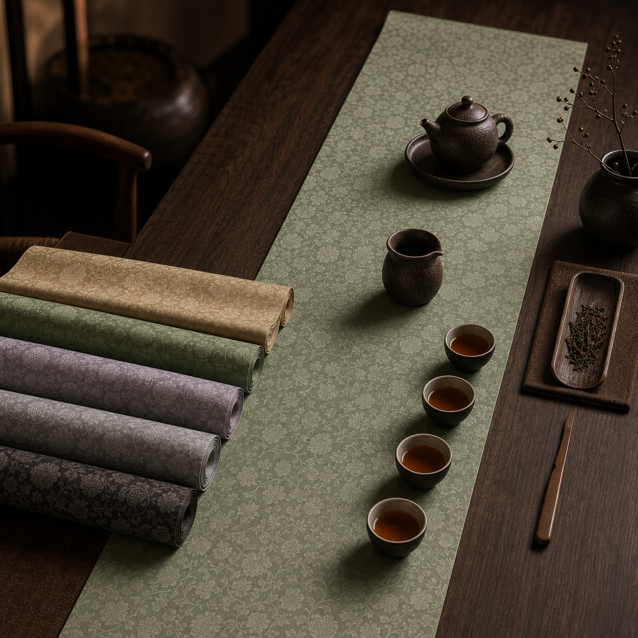 Chinese Tea Mat for Gongfu Table 5