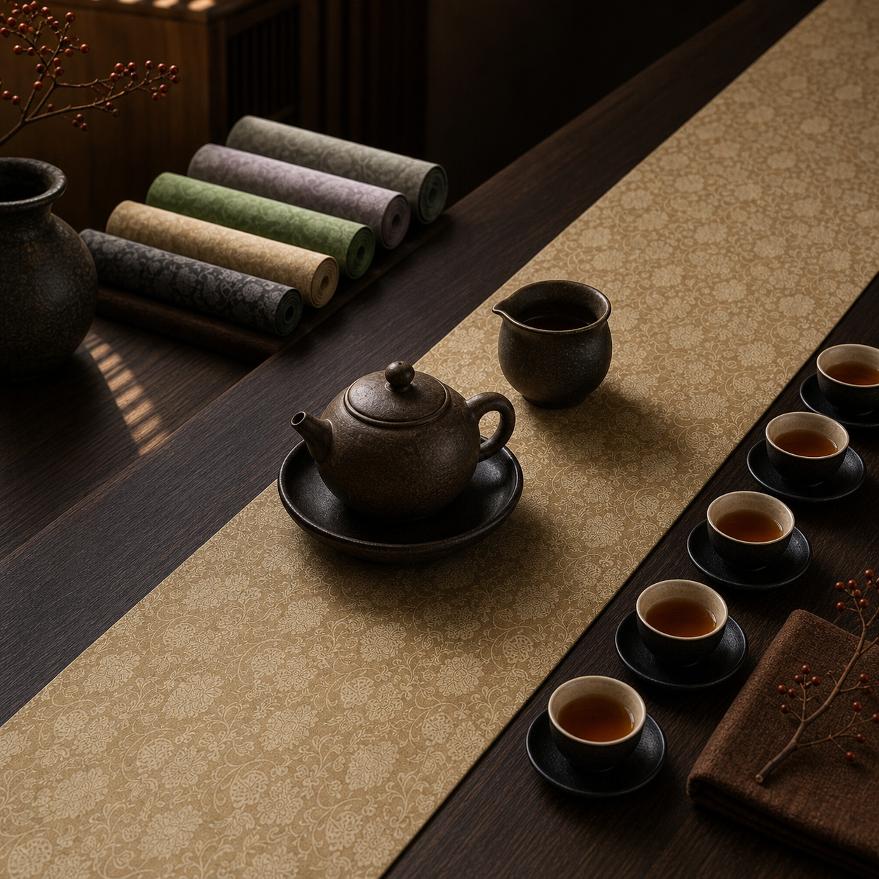 Chinese Tea Mat for Gongfu Table 5