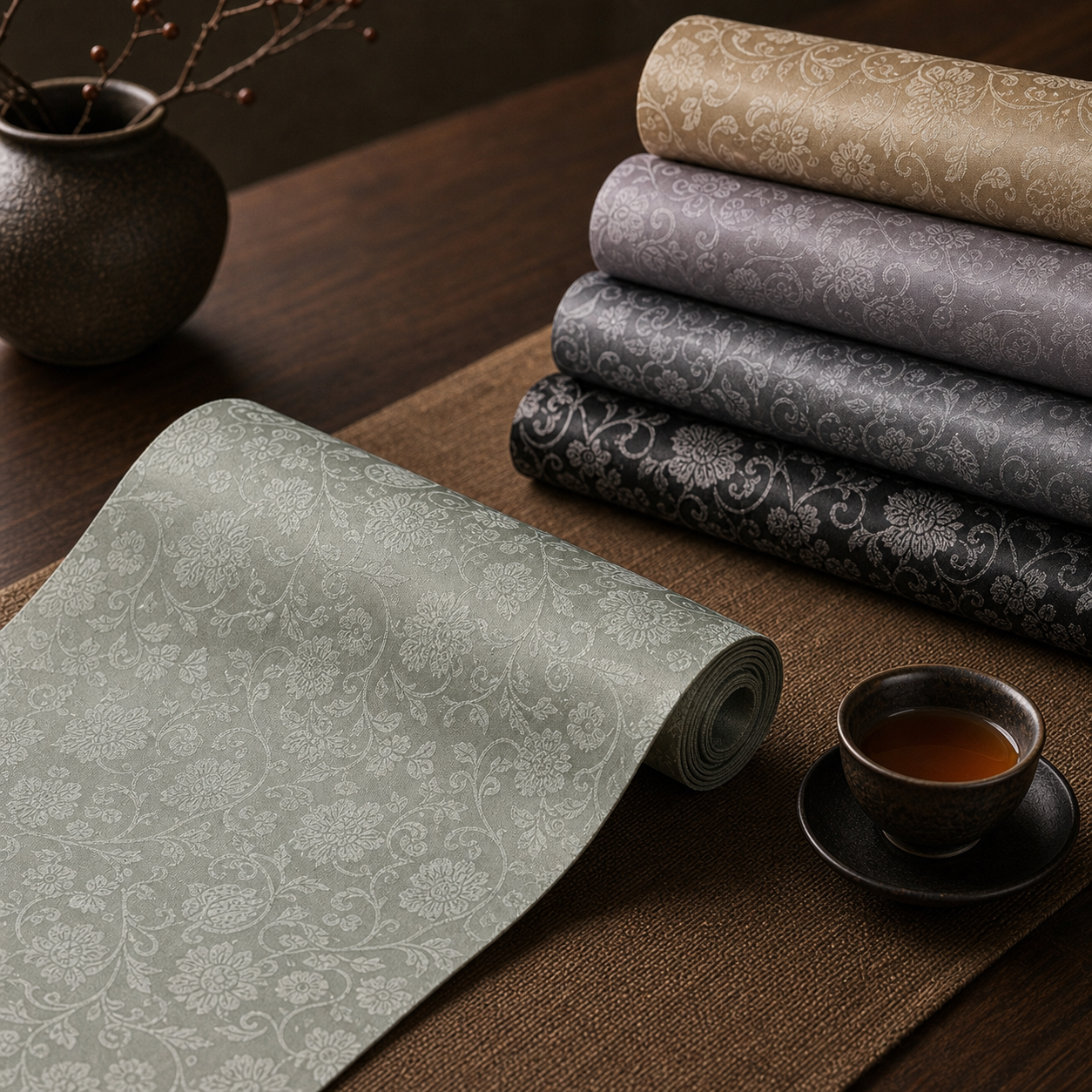 Chinese Tea Mat for Gongfu Table 5
