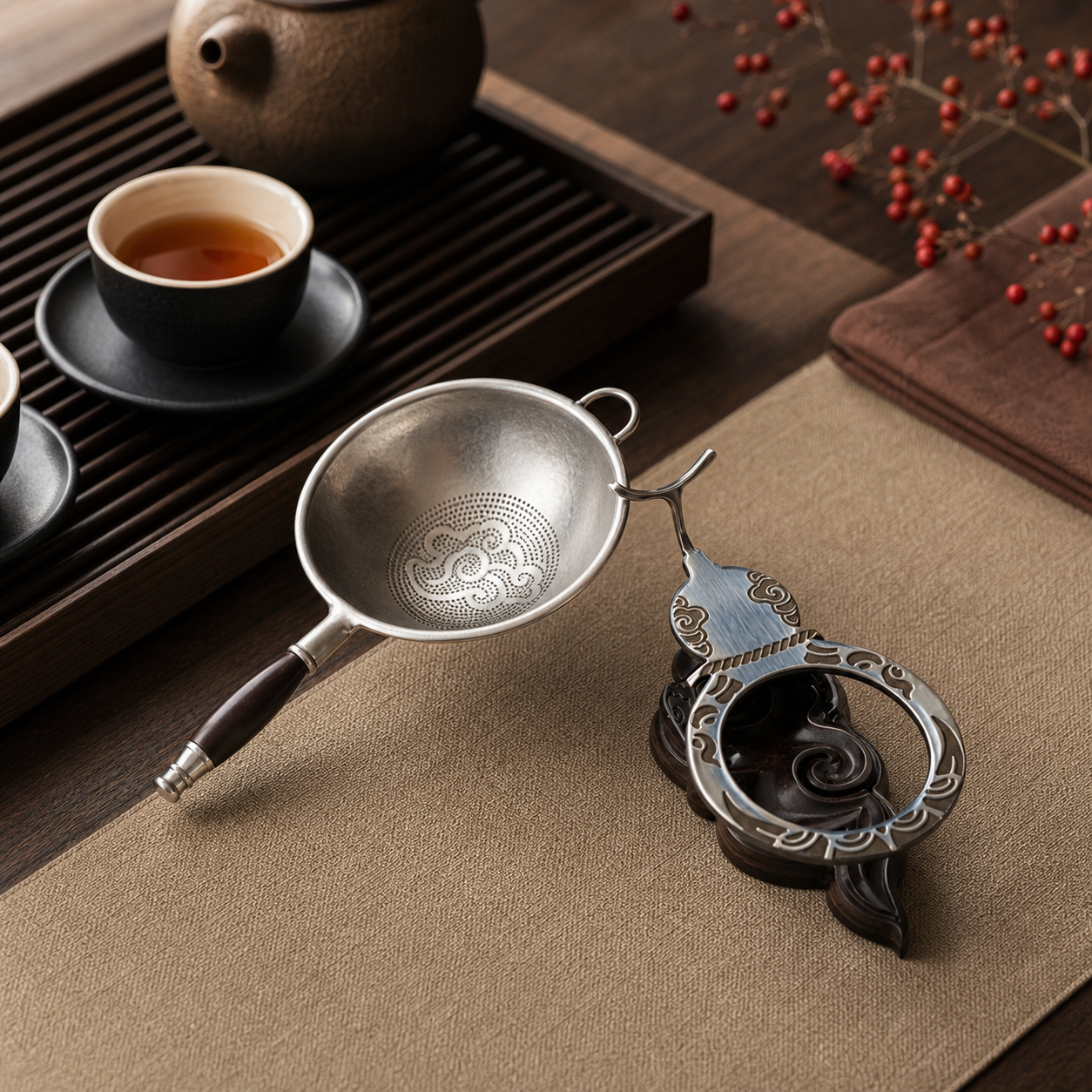 Auspicious Cloud Chinese Tea Strainer - DILV product image 4