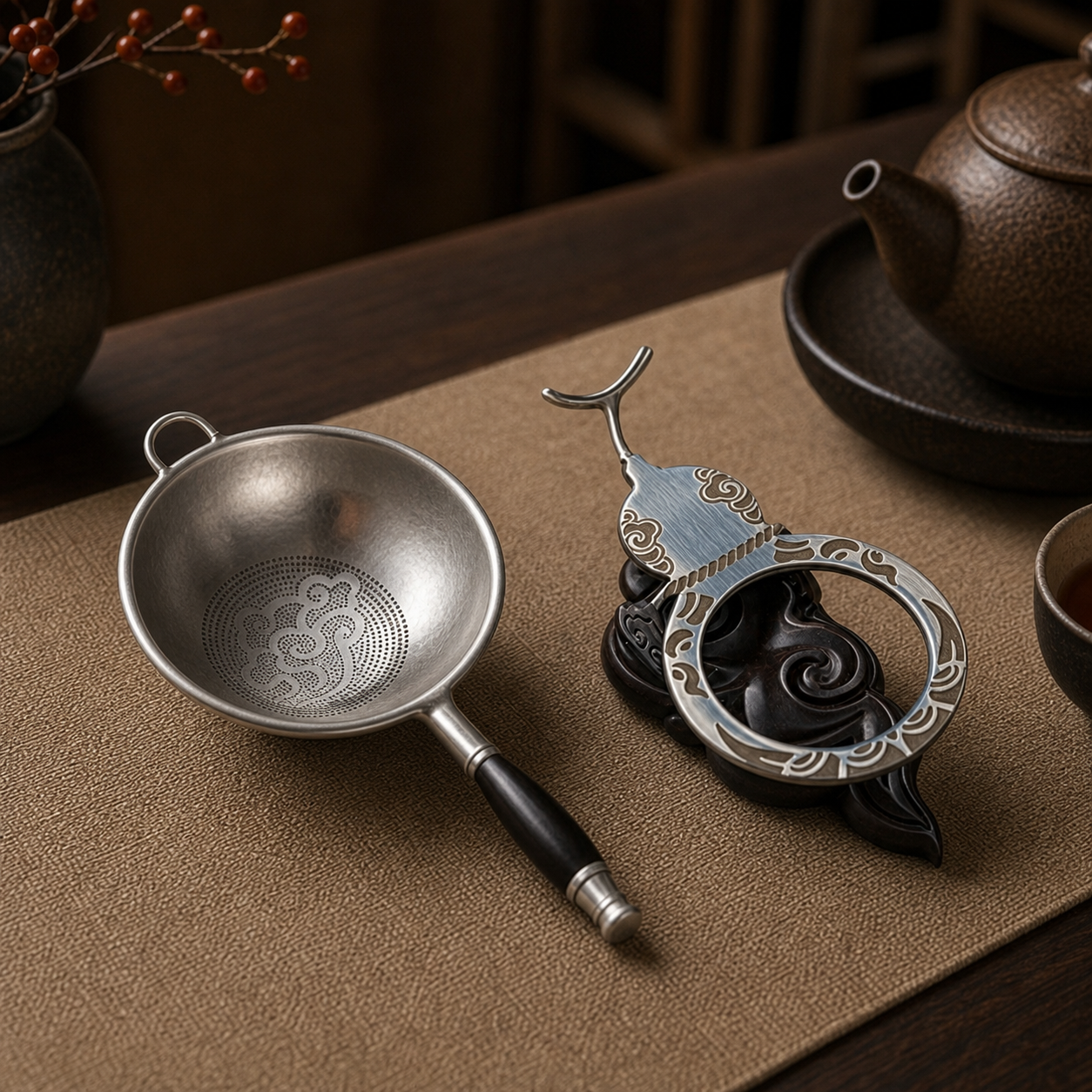 Auspicious Cloud Chinese Tea Strainer - DILV product image 5
