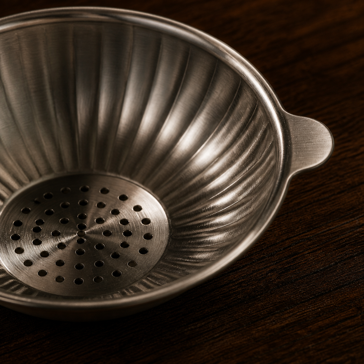 Pine Chinese Tea Strainer for Chinese Tea Rituals