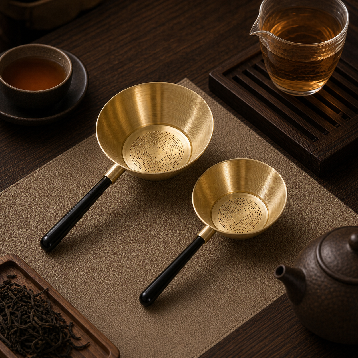Chinese Tea Strainer for Chinese Tea Rituals