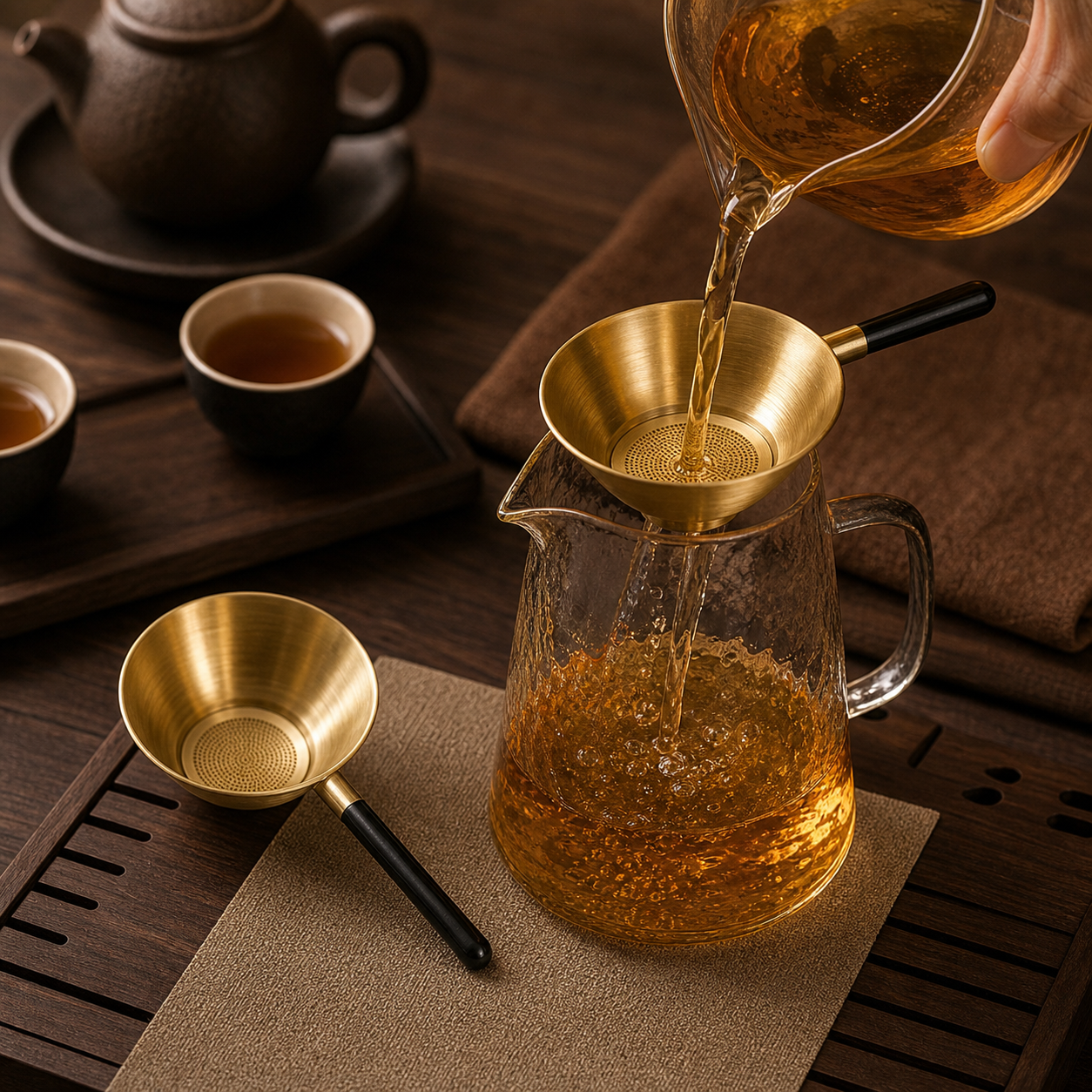Chinese Tea Strainer for Chinese Tea Rituals
