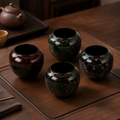 Lacquer Tea Waste Bowl - 漆器建水虚谷