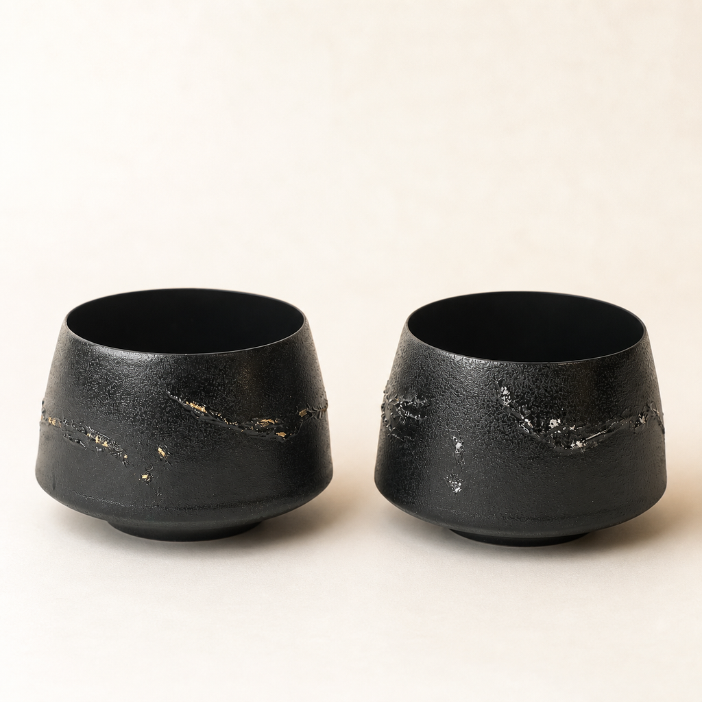 Lacquer Tea Waste Bowl - 漆器水方如是