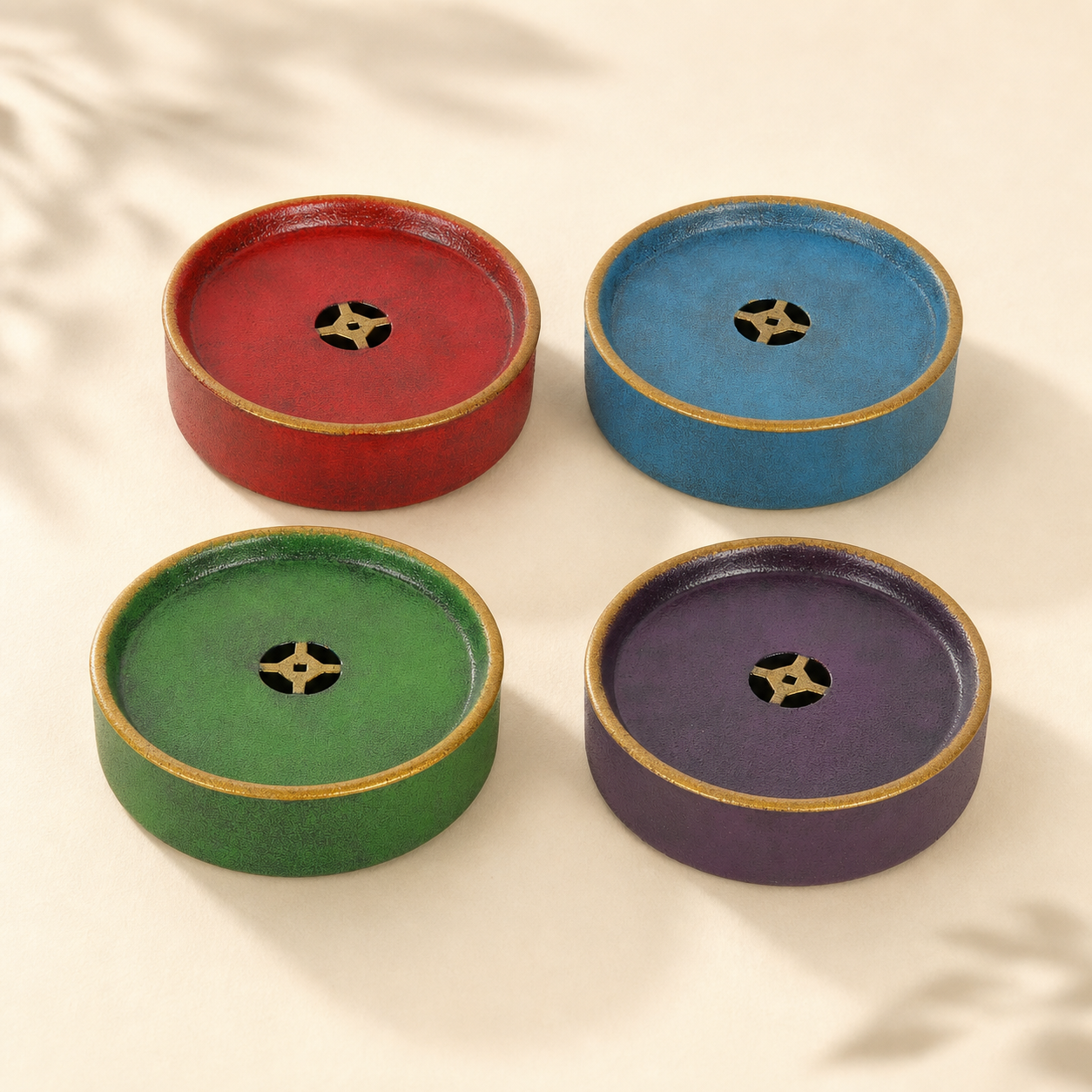 Chinese Tea Accessory - 漆器盛水古钱