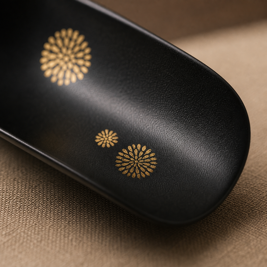 Lacquer Tea Scoop for Chinese Tea Ceremony