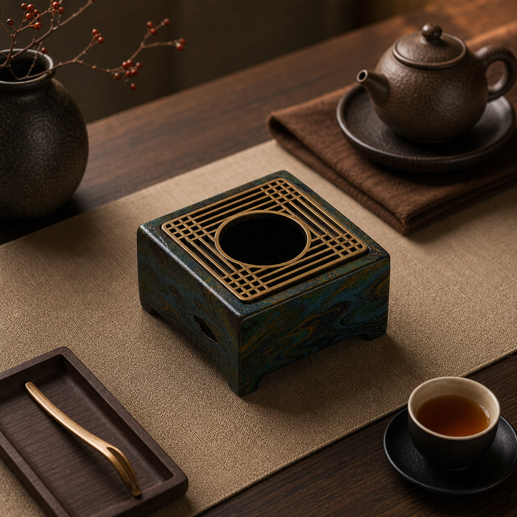 Lacquer Tea Warmer for Gongfu Tea Set