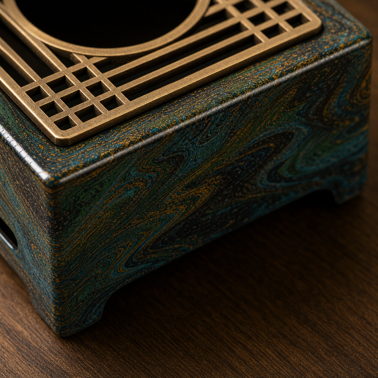 Lacquer Tea Warmer for Gongfu Tea Set