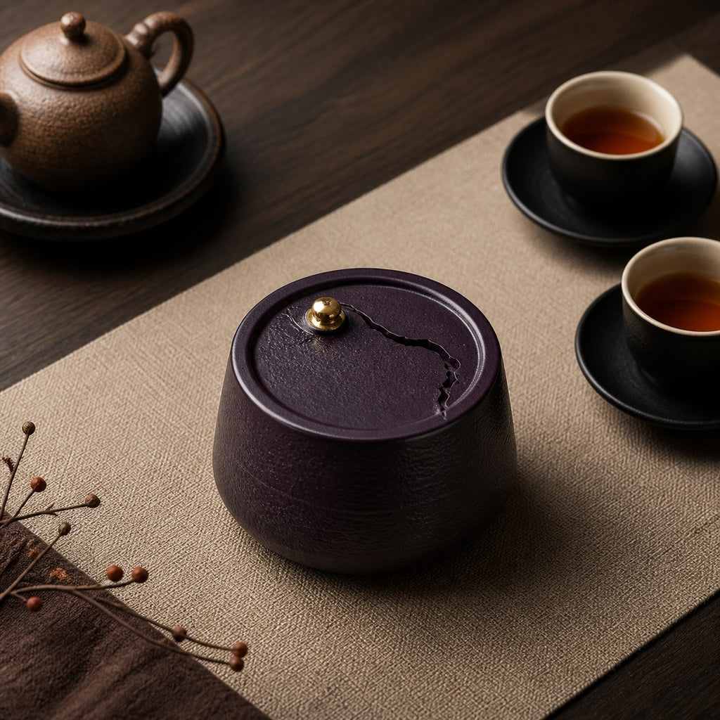 Black Walnut Tea Warmer for Gongfu Tea Rituals