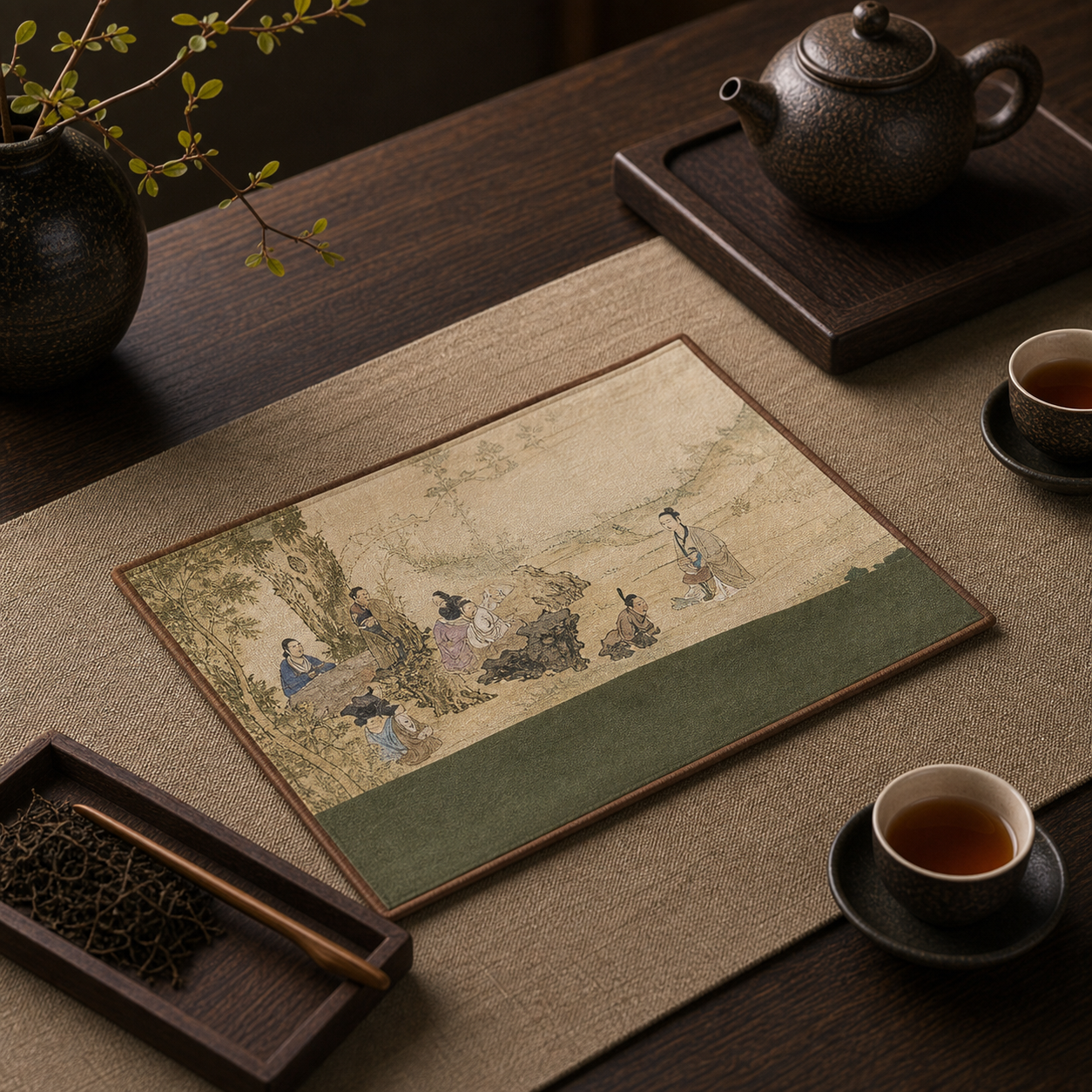 Chinese Tea Cloth No. 2 for Tea Ceremony